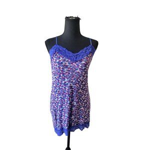 Rue21 Vintage Adjustable Strap Lace Trim Floral Camisole Size XL 90s Y2K Casual